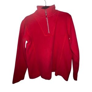 Tommy Bahama Aruba Red Women's half zip sweater
